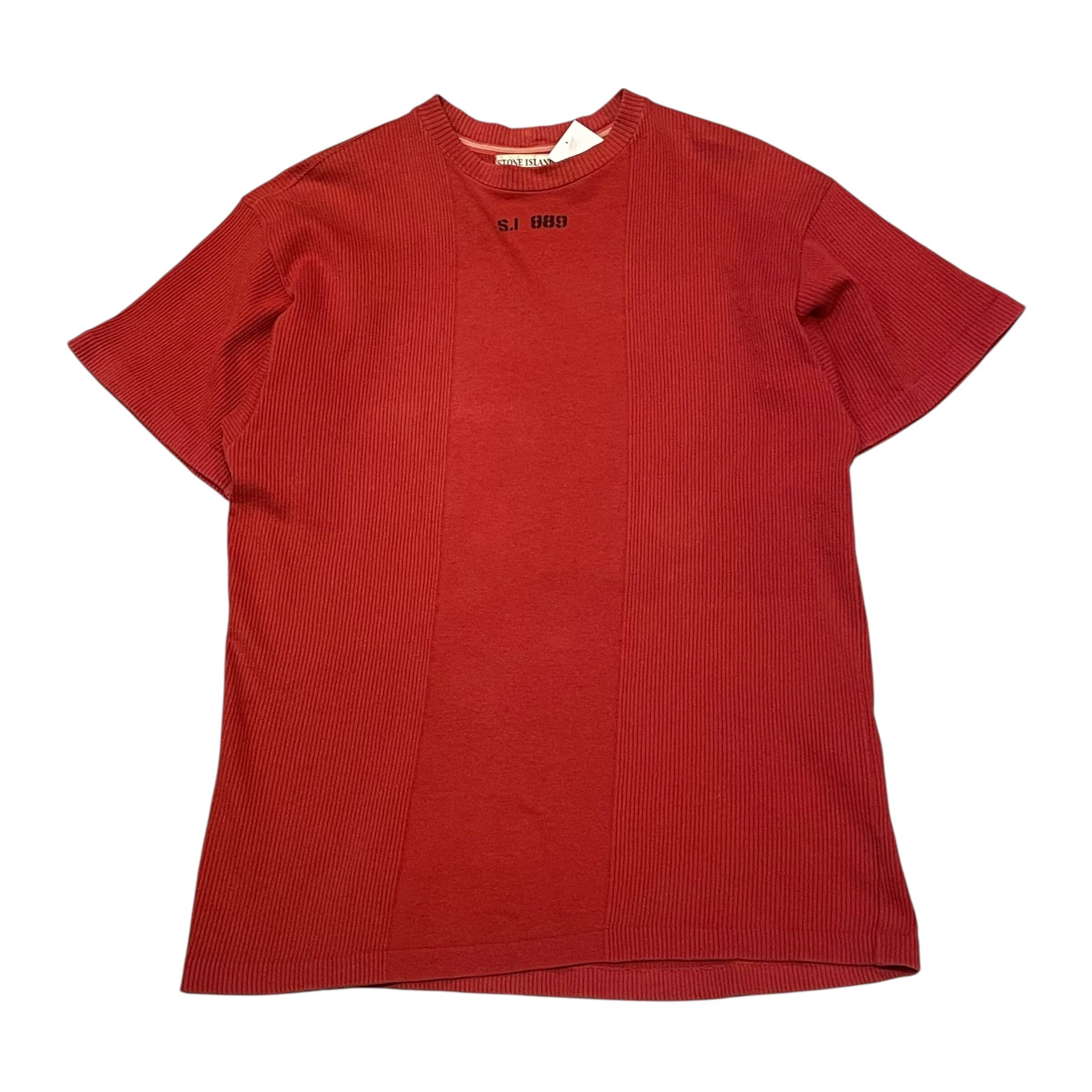 Special!!! 1989s STONE ISLAND lib design cotton T-shirt