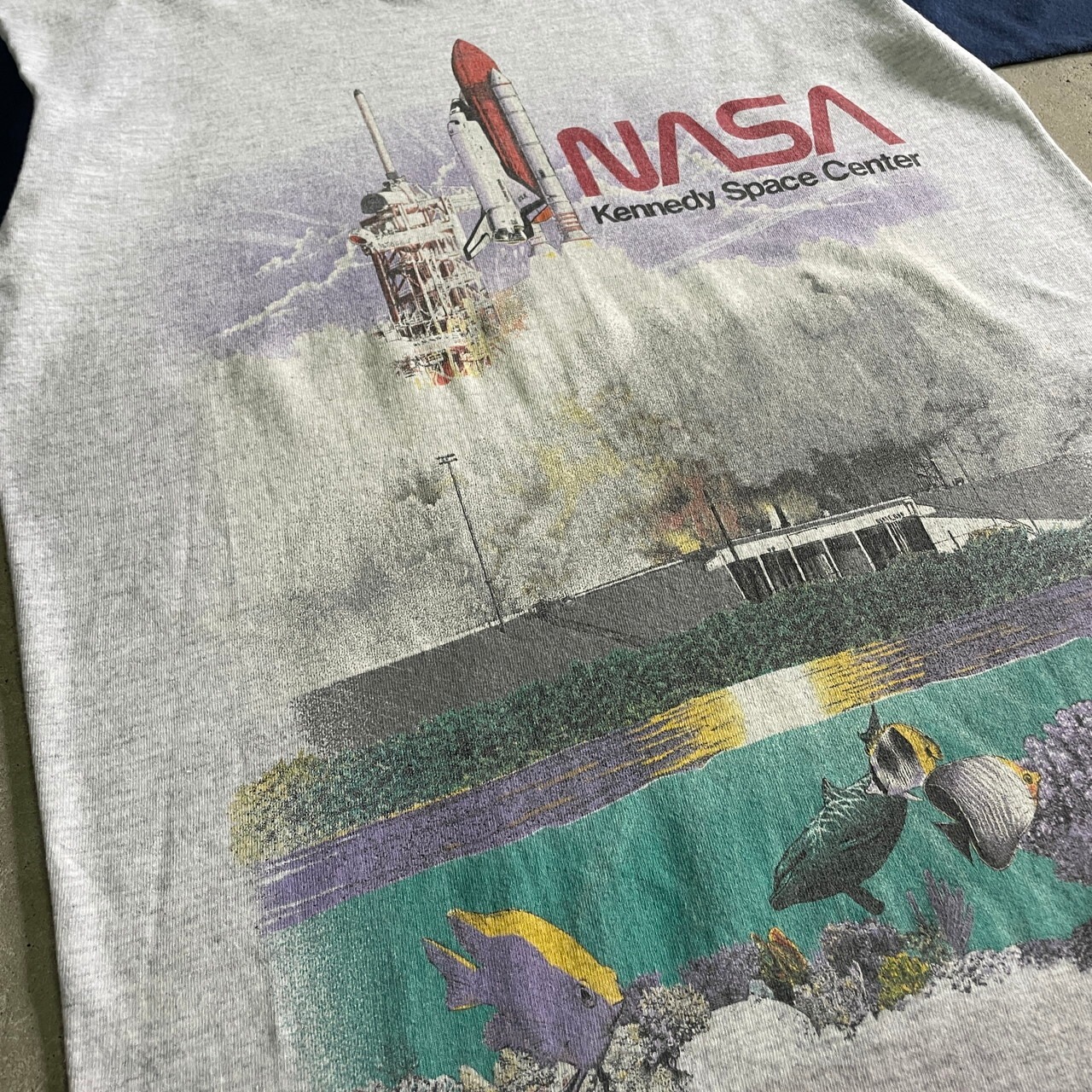 90年代 NASA KENNEDY SPACE CENTER ケネディ宇宙センター 企業ロゴ 