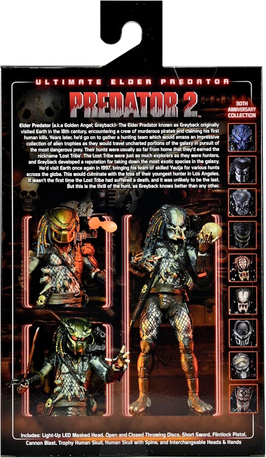 ネカ NECA プレデター2 アルティメット エルダー・プレデター 7インチ