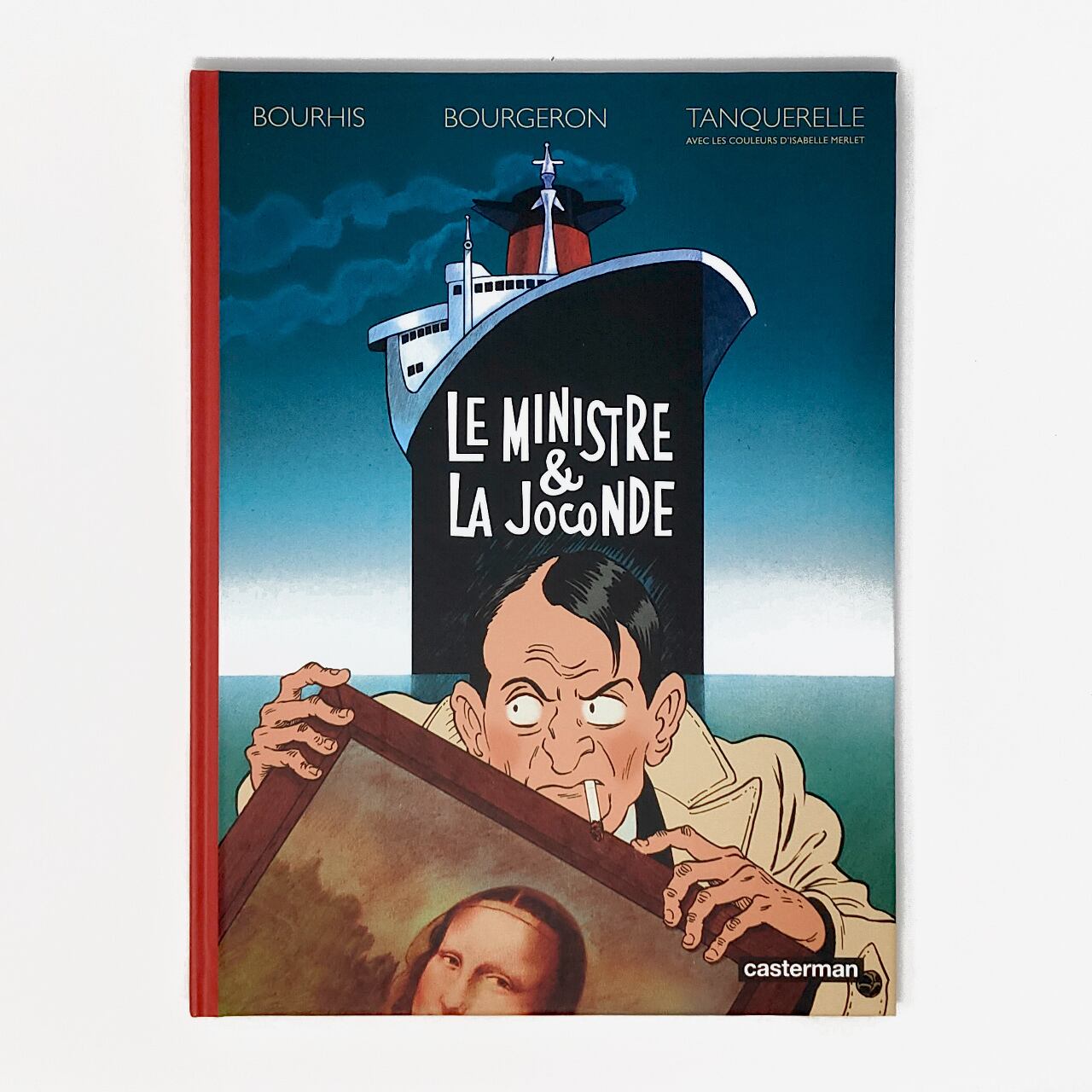バンドデシネ「Le ministre et la Joconde」BD作家Hervé Tanquerelle