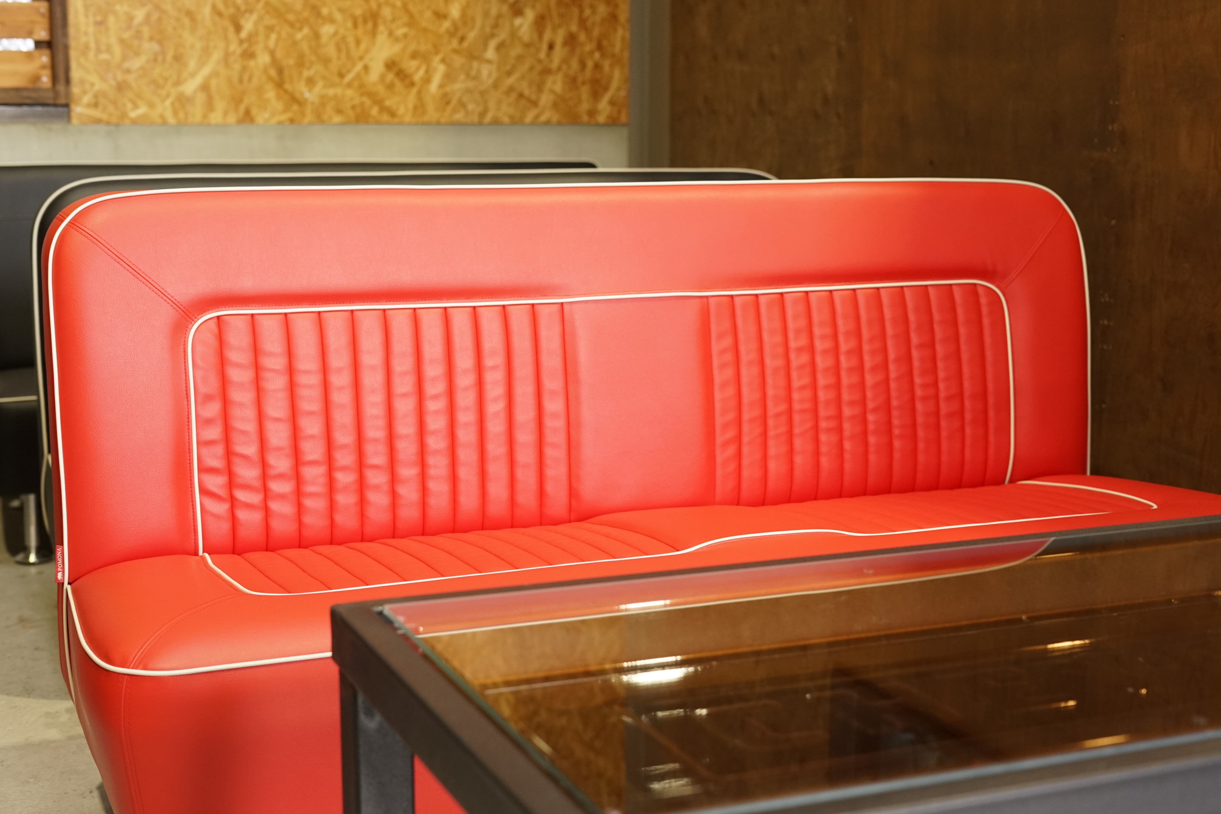 Bench Seat Sofa ベンチシートソファ Red Y Market