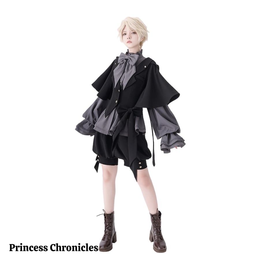 SEASONZ Princess Chronicles オリジナル マント ショート丈 フード