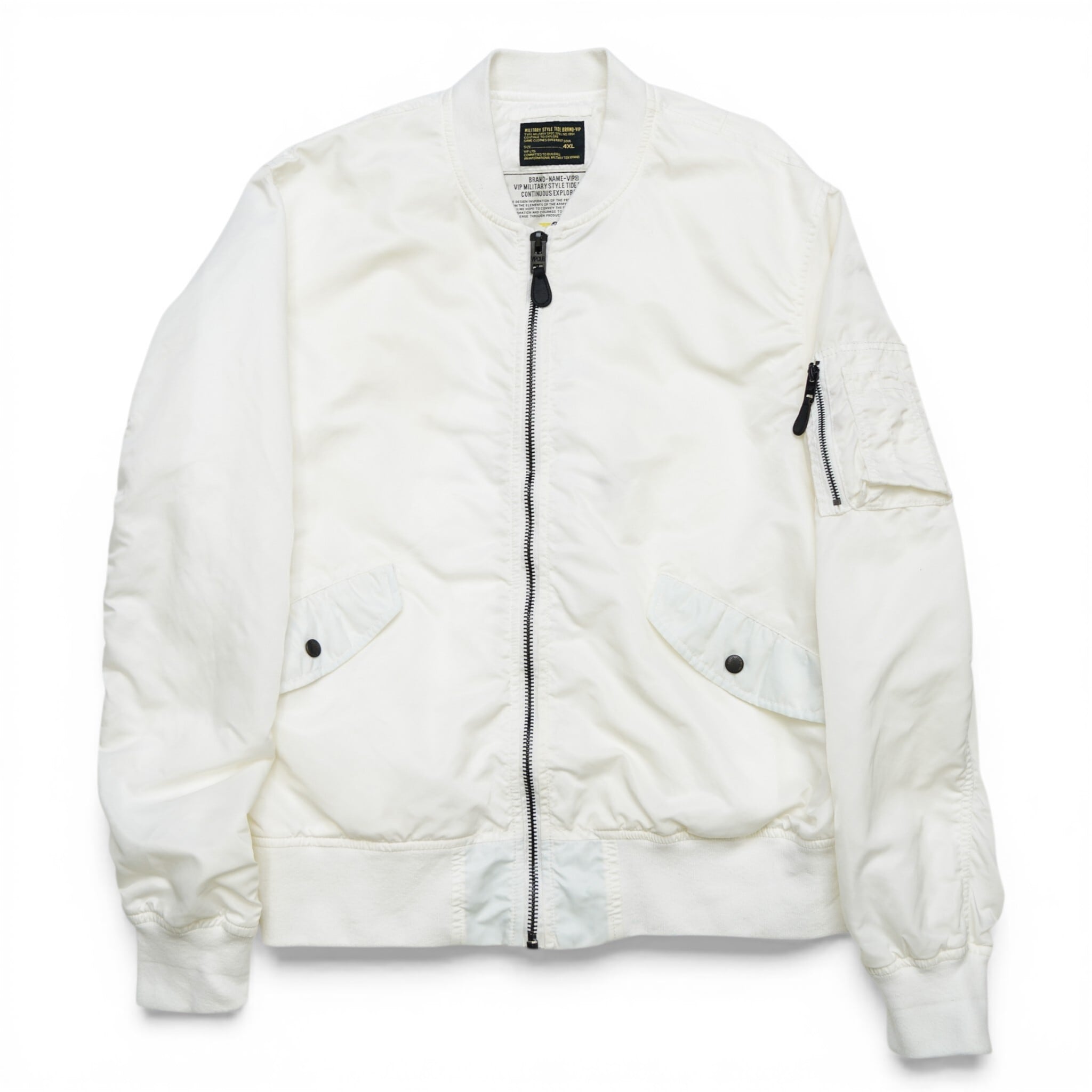 フライト ジャケット ma-1 ホワイト MA-1 Flight Jacket フライト