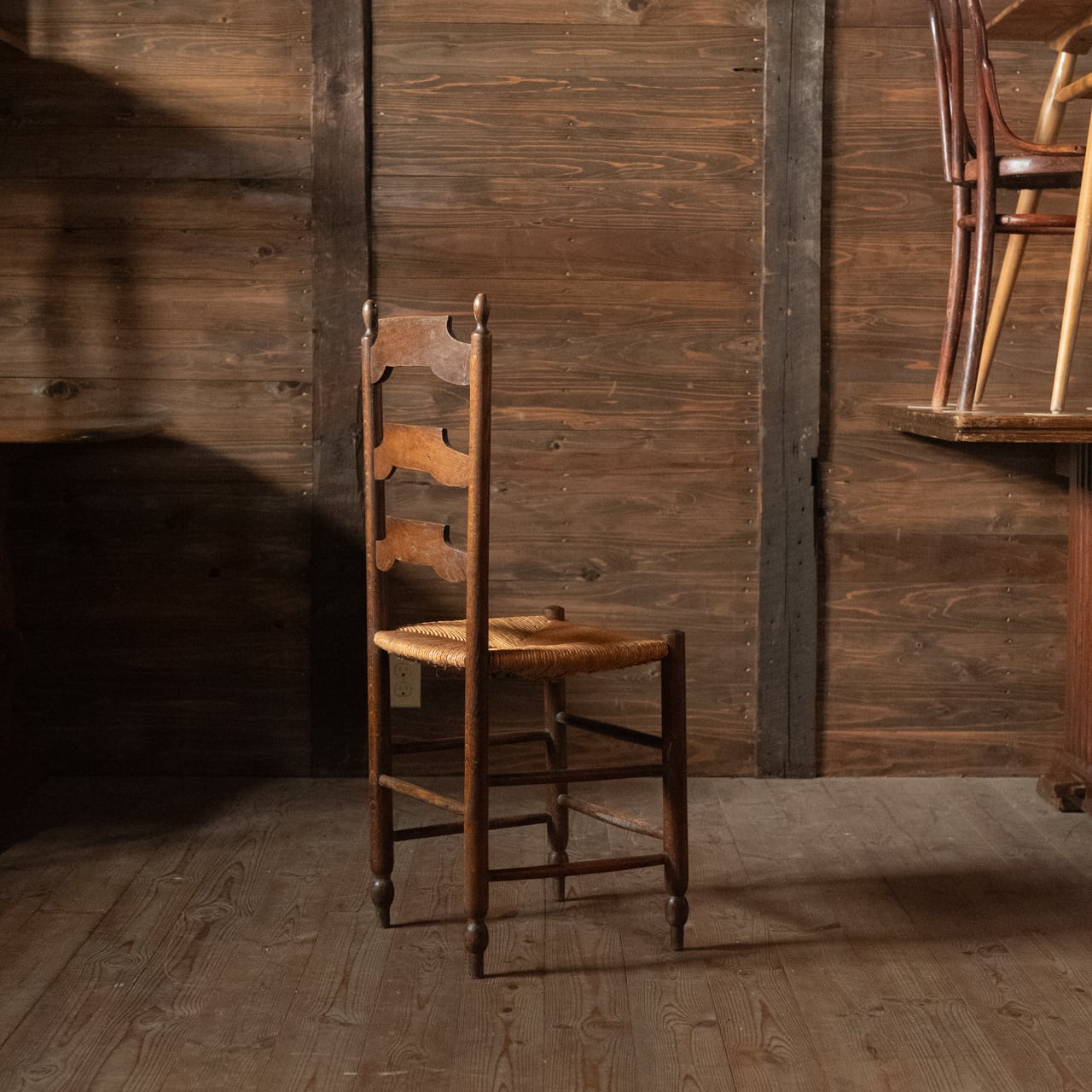 Ladder Back Chair / ラダーバック チェア〈 ダイニングチェア・椅子