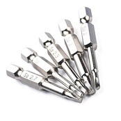 Wolfride 三角ビットセット ドライバービット トライアングル インパクト用 S2鋼 磁気ヘッドネジ締め 50mm 5本入り