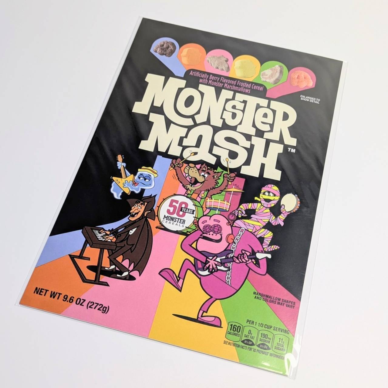 狭いスペースでも◎待望のB5ポスター！【 Monster Cereal ( モンスターシリアル ) 】『Monster Mash ( モンスター・マッシュ ) 』 POSTER / ポスター 〚アメリカン雑貨 アメトイ〛