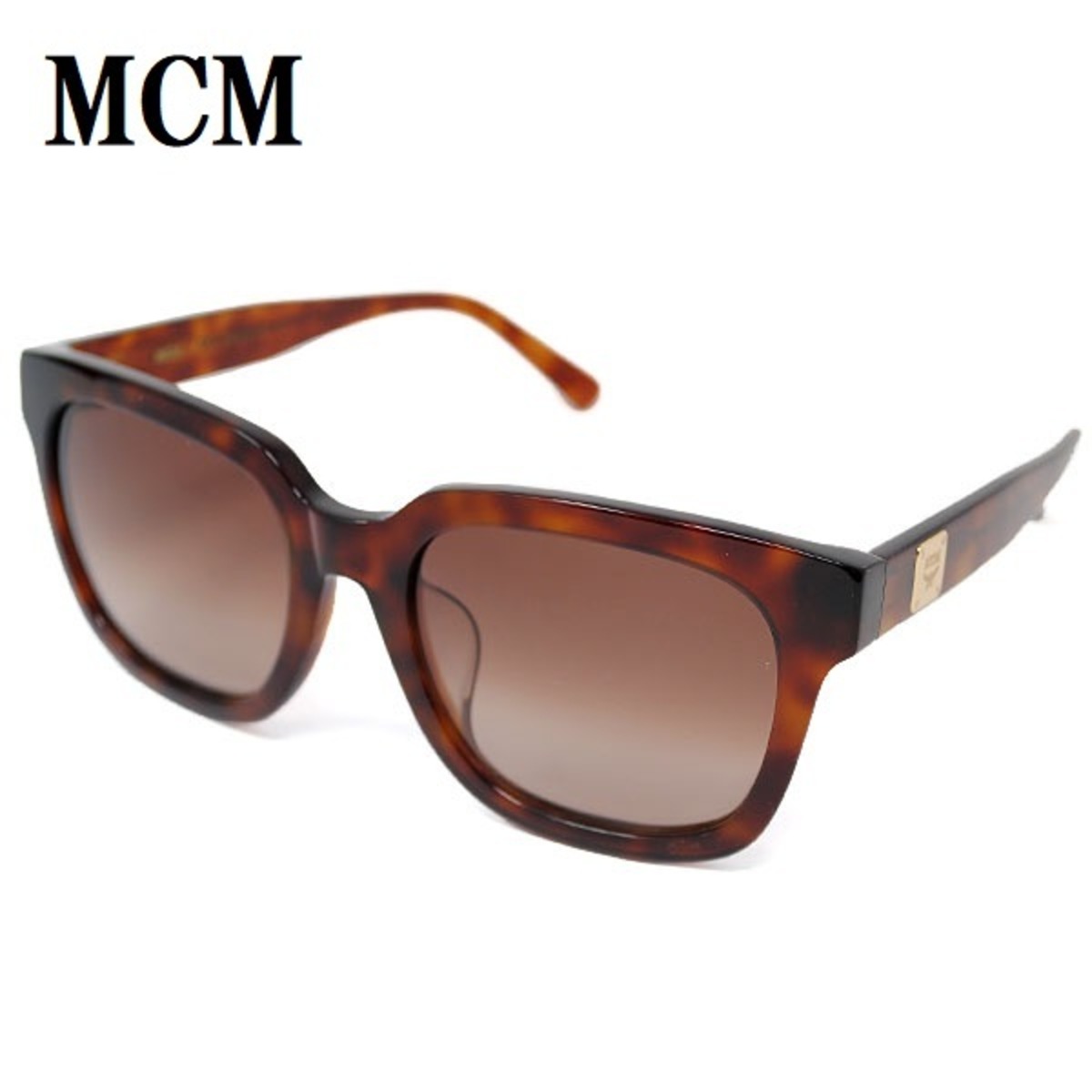 MCM SUNGLASSES ASIAN FIT MCM610SA 222 BROWN LIGHT HAVANA エムシーエム サングラス