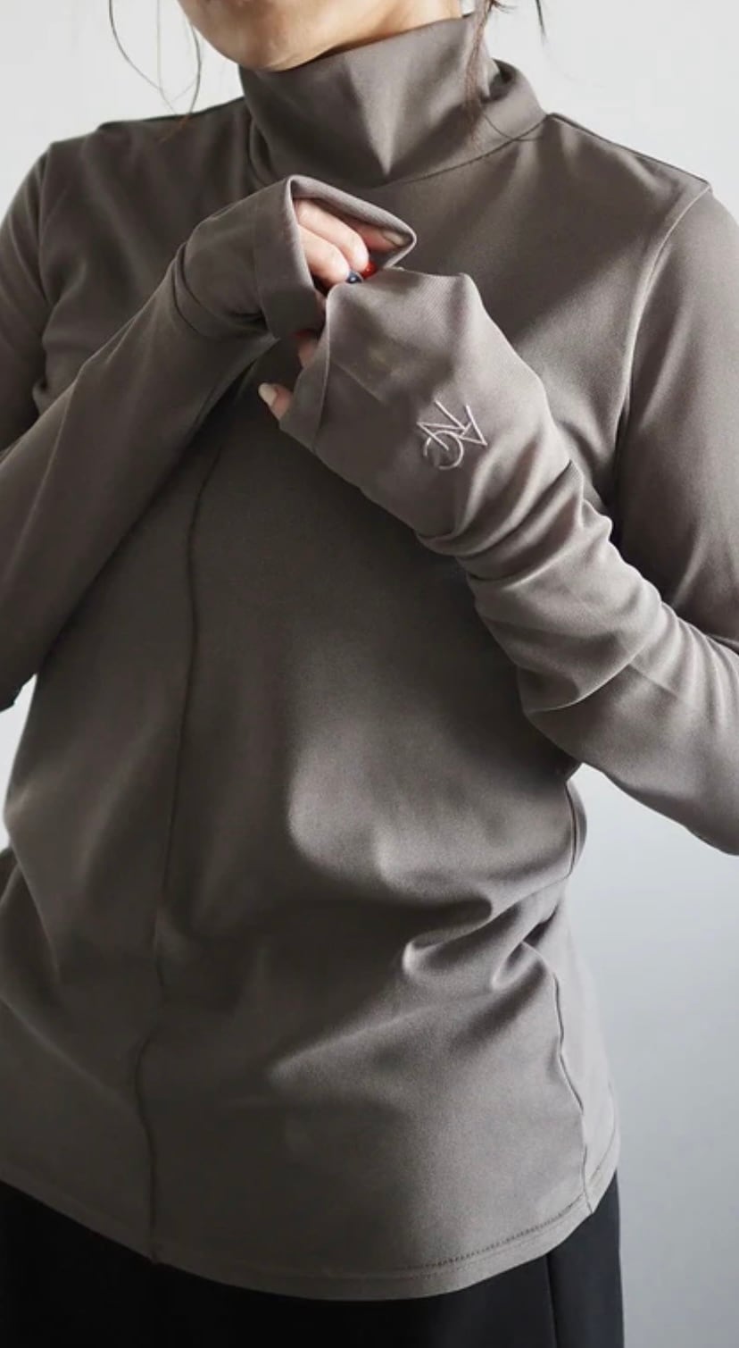 ANIECA 】 High neck ANC Sheer Tops | valance 福井｜レディース