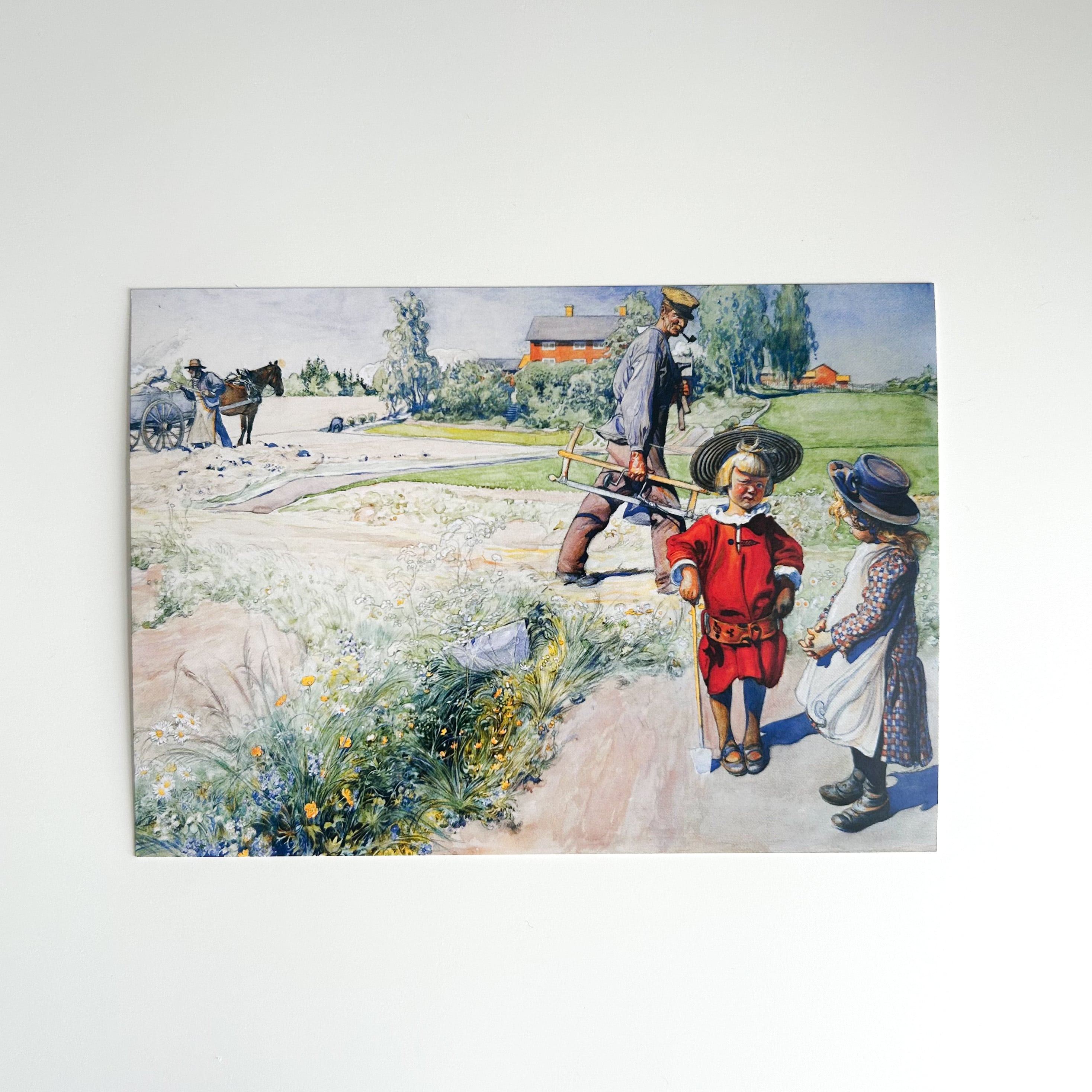 カール・ラーション ポストカード 20 Esbjorn und das Bauernmädchen