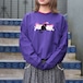 USA VINTAGE top stitch 3 CATS PRINT SWEAT SHIRT/アメリカ古着3匹のねこプリントスウェット