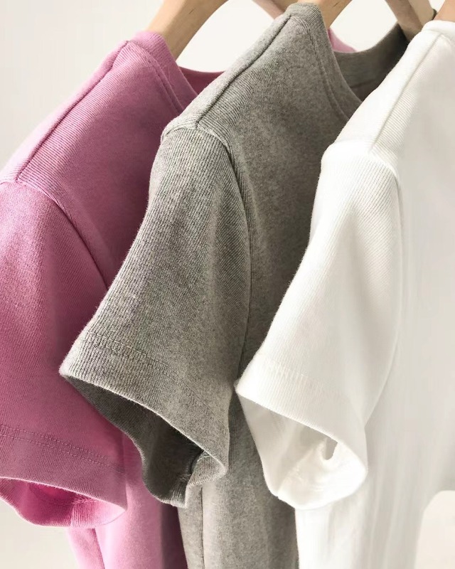 (予約) ounce / Emily half tee 3color