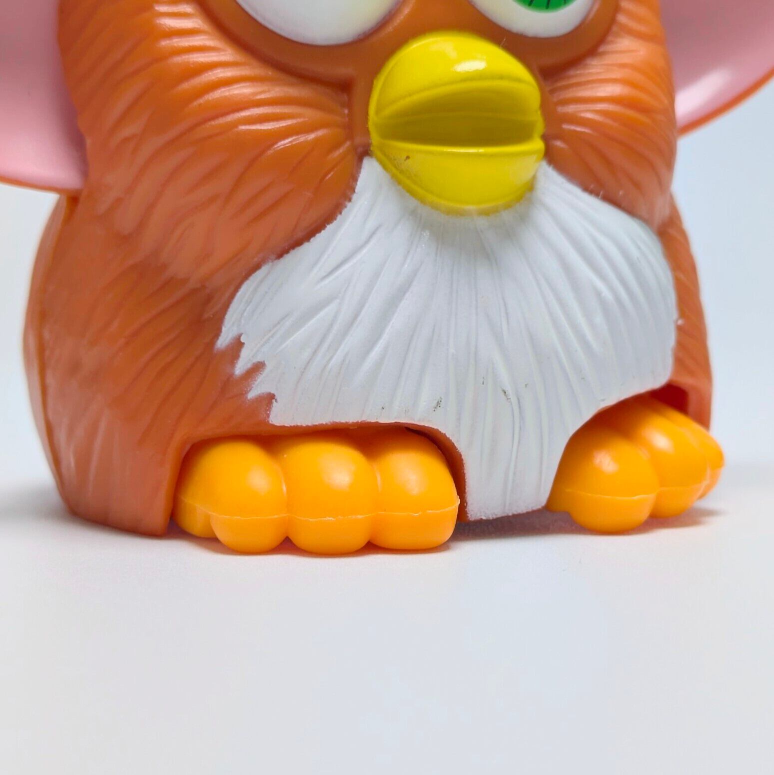 ☆ VINTAGE1998 ☆【 McDonald's × Furby ( ファービー )】 1998年マクドナルドミールトイ『キャメル ホワイトヘアー』ハッピーミール　〚アメリカン雑貨 アメトイ〛