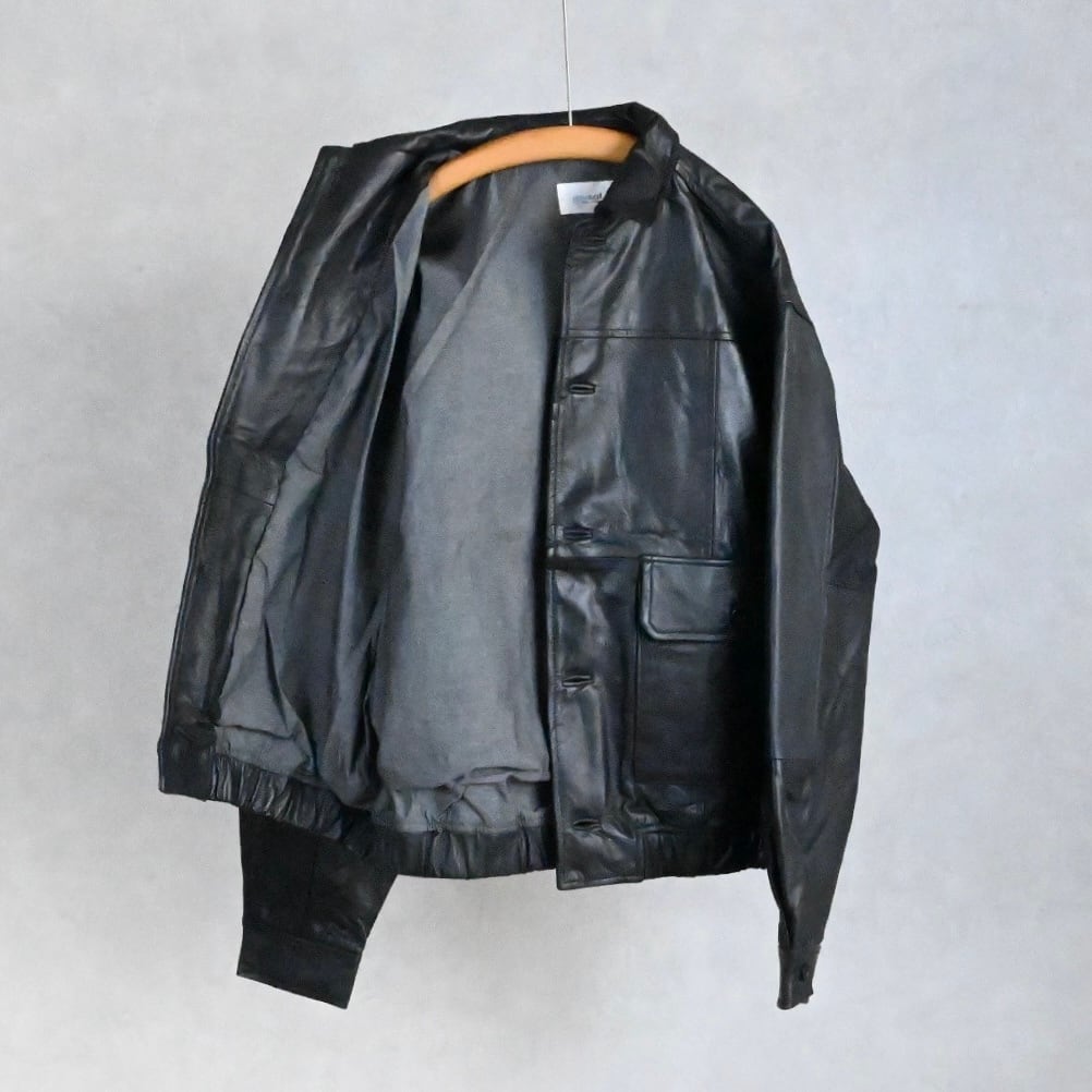 25AW》【YOUSED】 FRENCH ANTIQUE LEATHER JACKET フレンチ