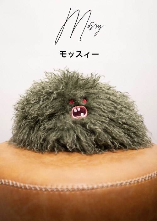 Paafy Nibbles ロングファー 刺繍 巾着バッグ かばん