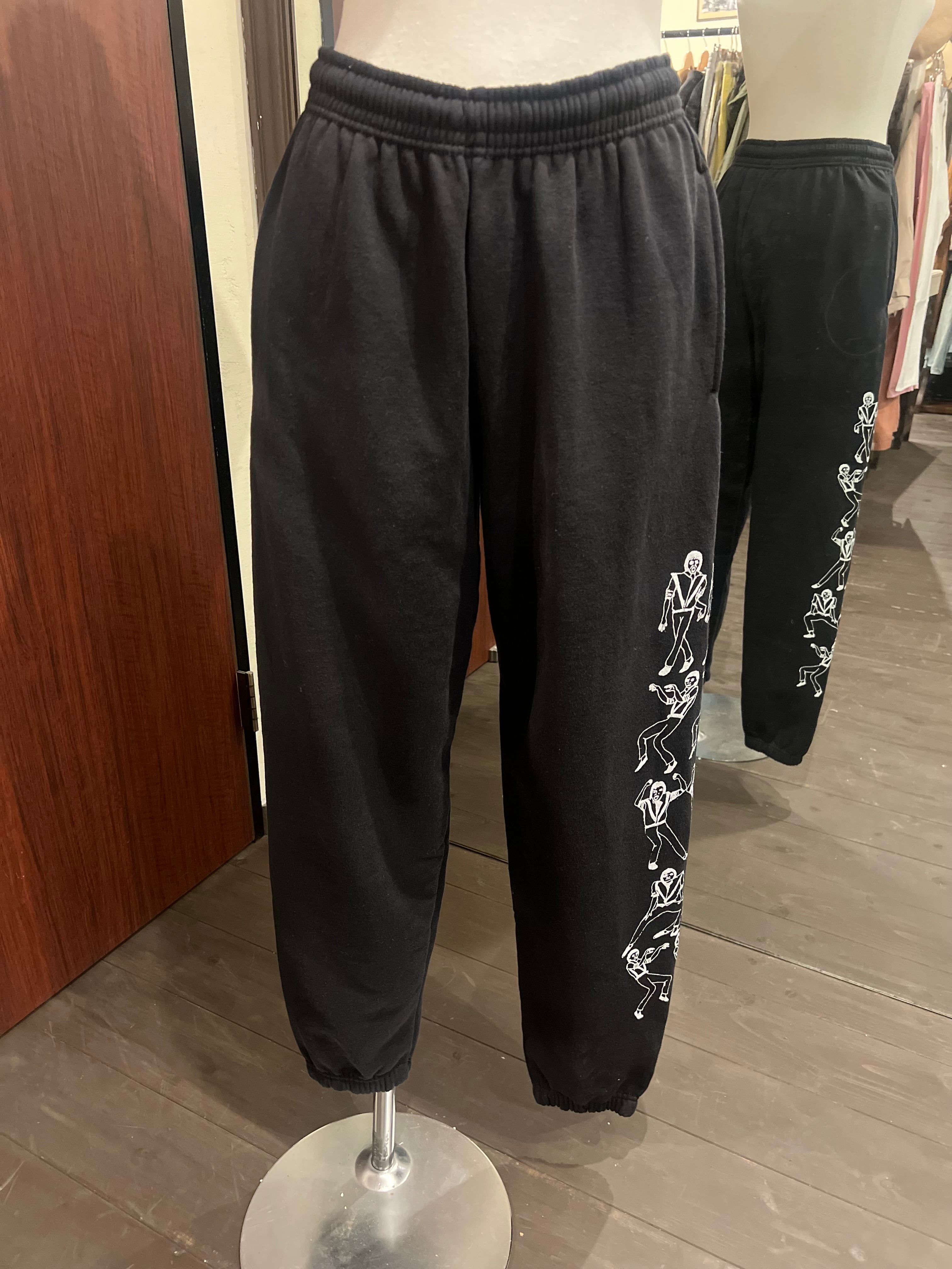 シメオンファラー BLACK SCORE printスウェット ホワイト SIMEON