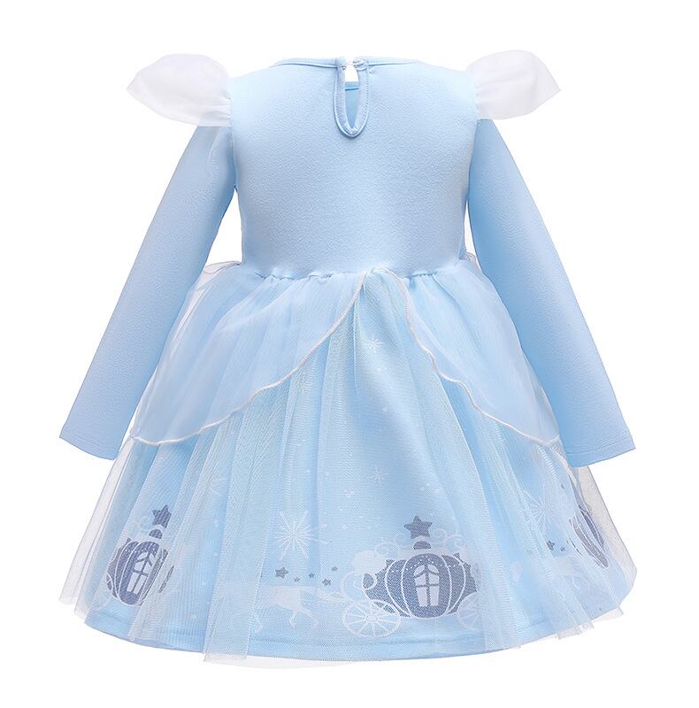 シンデレラ ワンピース サイズ110 120 130 部屋着 子供服 キッズ