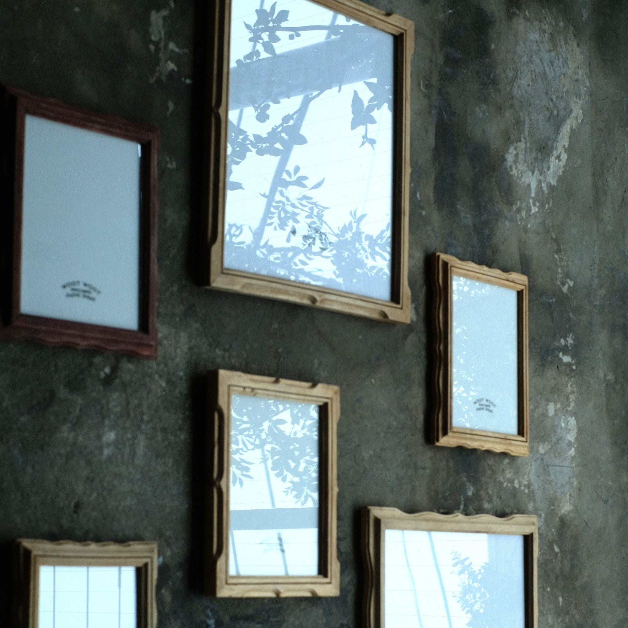 Vintage wooden frame [3XL] WAVY | WEST VILLAGE TOKYO