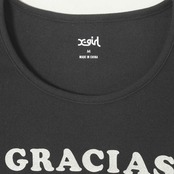 【X-girl】GRACIAS S/S BABY TEE 【エックスガール】