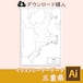 三重県の白地図データ（AIファイル）