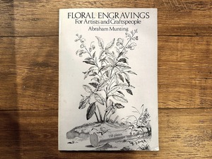 【VW193】Floral Engravings for Artists and Craftspeople /visual book