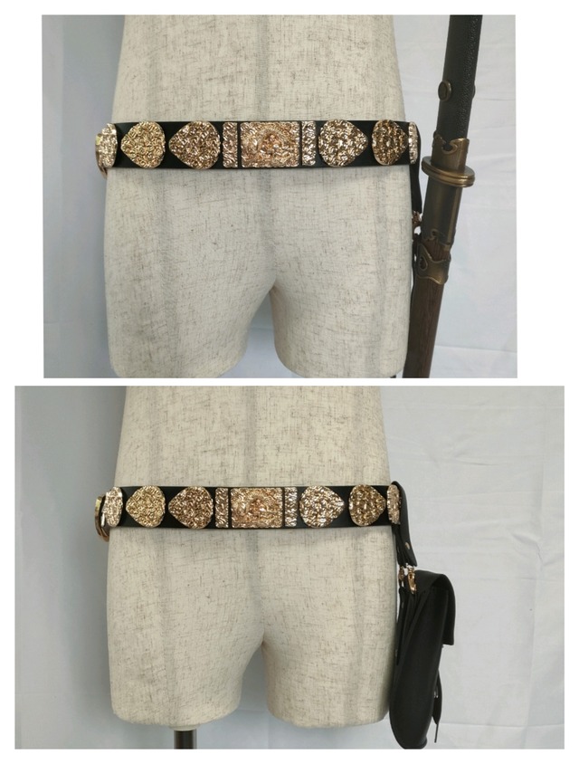 明帝国帯 Lサイズ 剣帯 古代中国 コスプレ 小道具