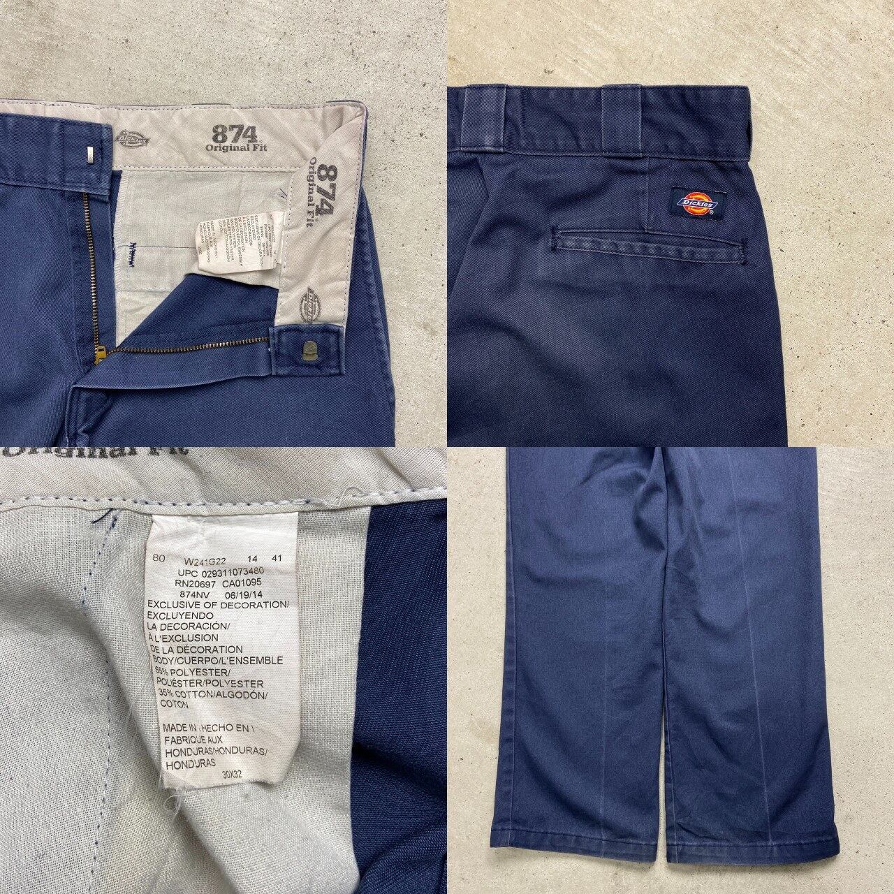 Dickies ディッキーズ 874 ワークパンツ メンズW30 古着 アメカジ 紺色