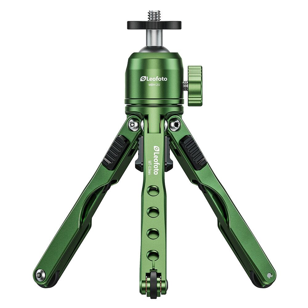 BRUNT H&O ゴールゼロ レオフォト ミニ三脚 ミニ三脚 小型三脚 自由雲台セット 卓上 軽量 コンパクト Leofoto MT