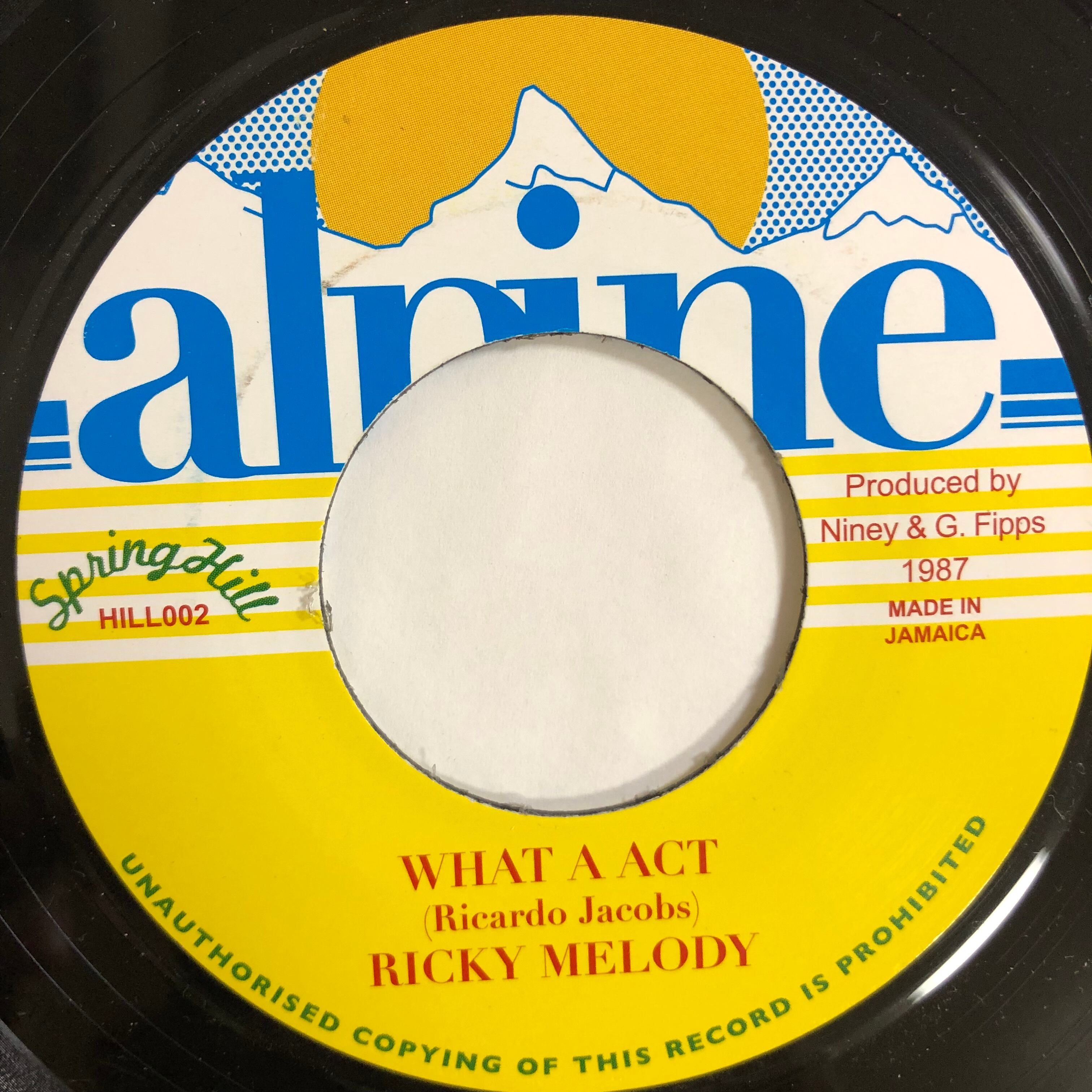 Ricky Melody（リッキーメロディ） - What A Act【7-20191】