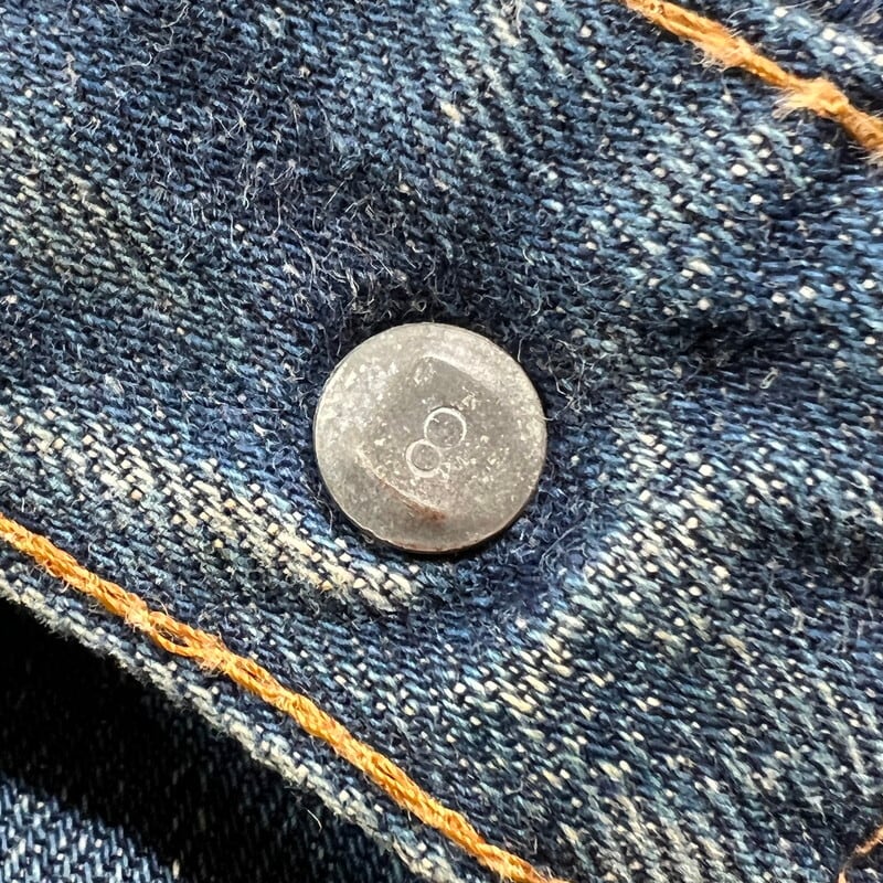 70's LEVI'S リーバイス 502-0117 デニム Big E デカ文字 ヒゲ 色落ち