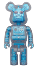 メディコム BE@RBRICK ベアブリック 400% メディコムトイエキシビション '25 開催記念 廣田彩玩所 メタリックブルー 未開封 ４号店商品