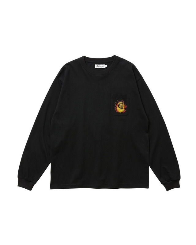 EVISEN / HYAKKI YAENZU LS TEE / BLACK