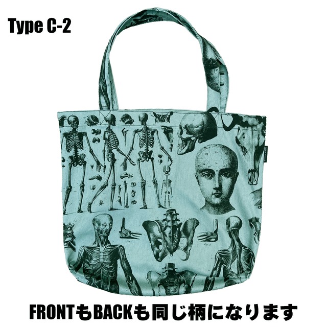 【IMPORT】Hand-Printed TOTE BAG color Ver.