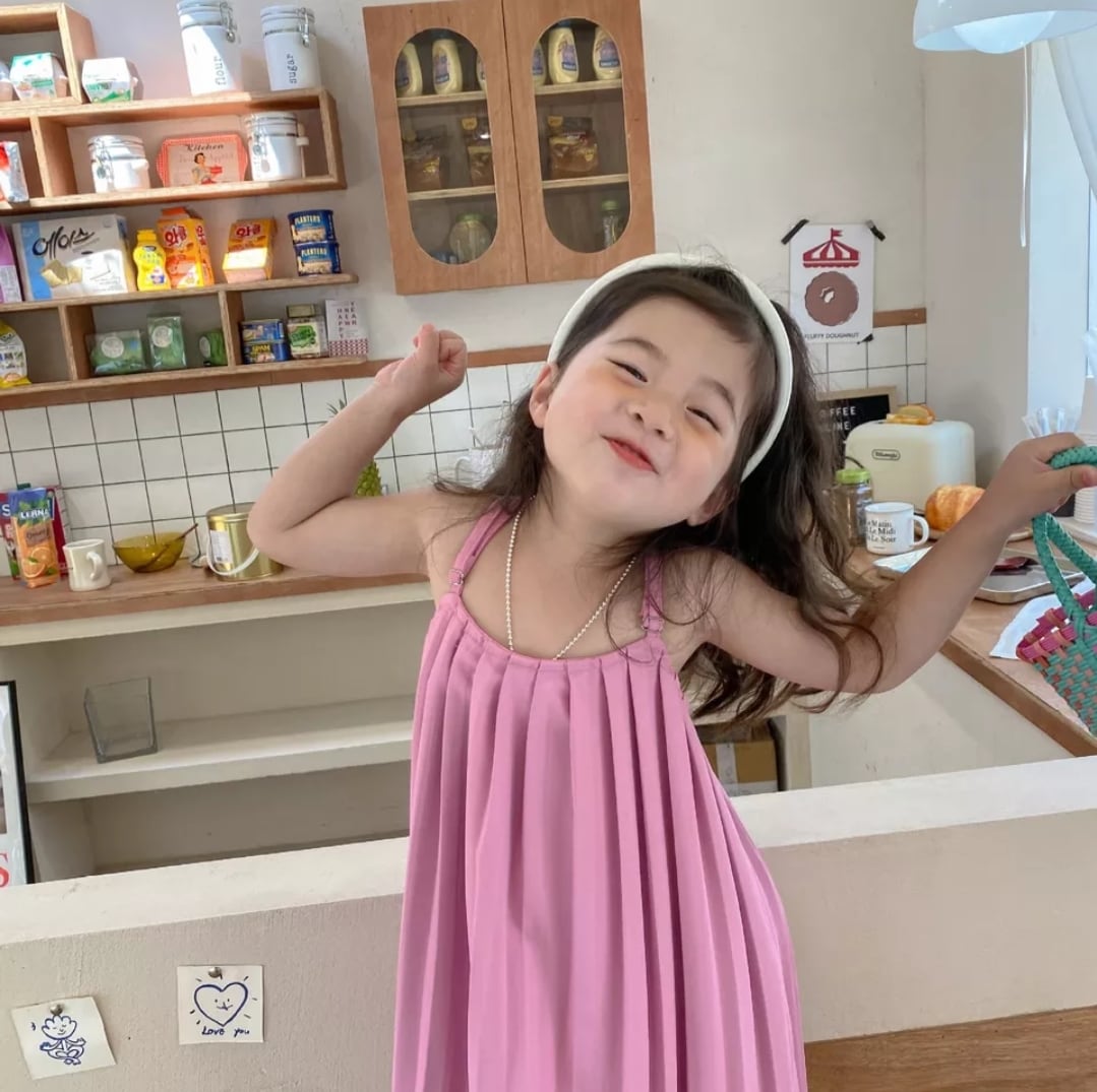 お取り寄せ】ピンクキャミワンピース 80〜110 赤ちゃん ベビー キッズ