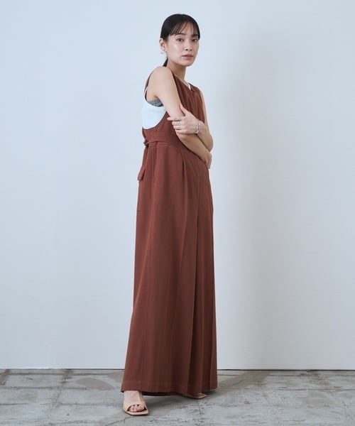 【Audrey and John Wad オードリーアンドジョンワッド】BACK CROSS ALL IN ONE バッククロスオールインワン L0303 (2COLORS)