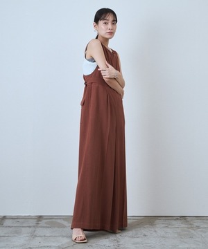 【Audrey and John Wad オードリーアンドジョンワッド】BACK CROSS ALL IN ONE バッククロスオールインワン L0303 (2COLORS)