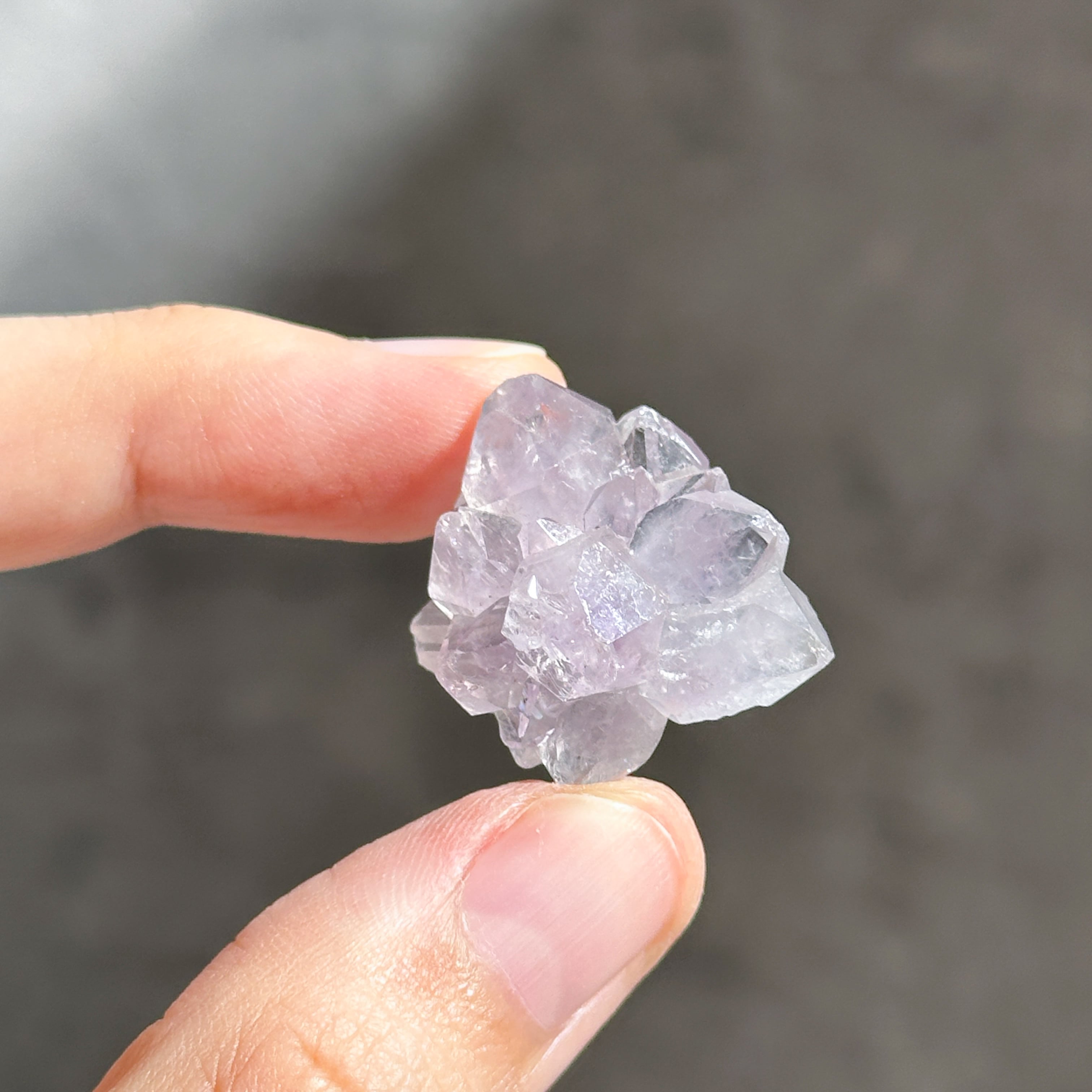 ウルグアイ産フラワーアメジスト 原石73◇ Flower Amethyst ◇天然石