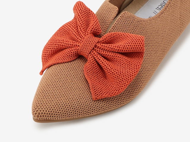 pointed-BUTTFEE / BEIGE & ORANGE pointed-BUTTFEE / BEIGE & ORANGE