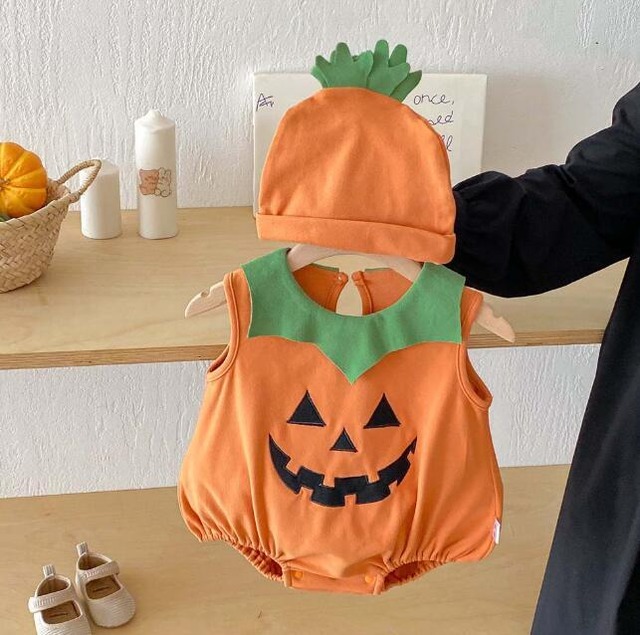 予約pumpkin rompers