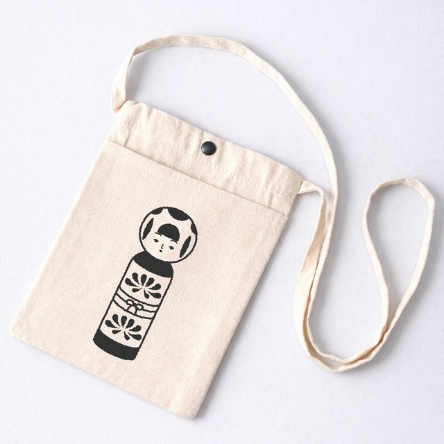 LACICO こけし ミニショルダー サコッシュ (ナチュラル) 送料無料 ラッピング無料