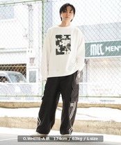 ◆アートフォト 段ボールニット プルオーバー◆ef-g1350132e