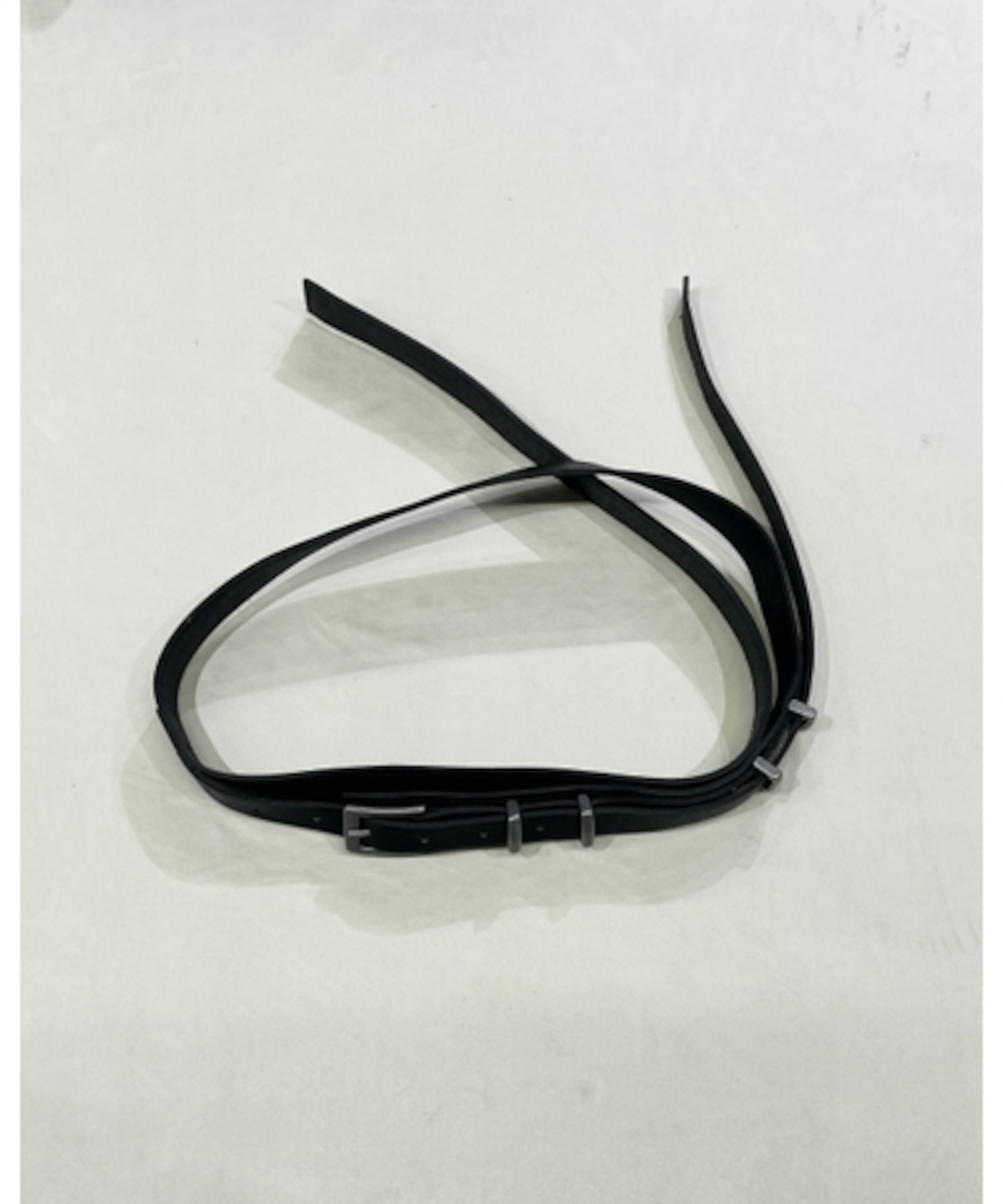 【26SS】MUKCYEN ムッシャン / narrow layered belt / ベルト - 1