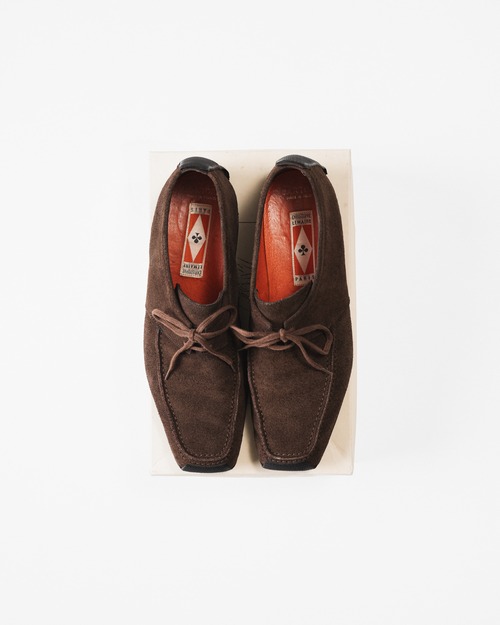 [Mid-Late 90’s] “CHRISTOPHE LEMAIRE” Suede Driving Shoes (Made in France)