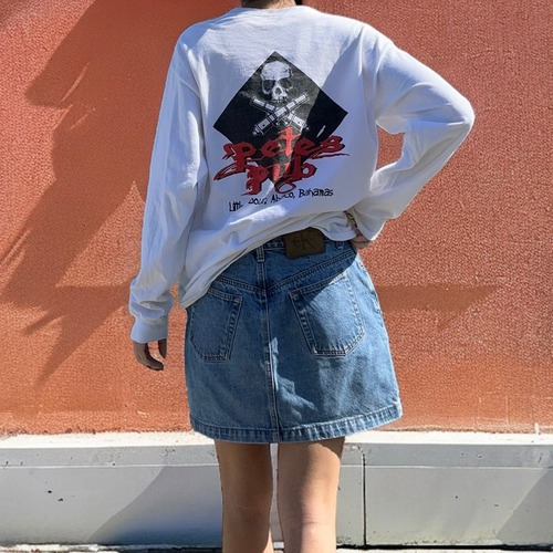 【LADIES】"Pete's Pub" long T-shirt