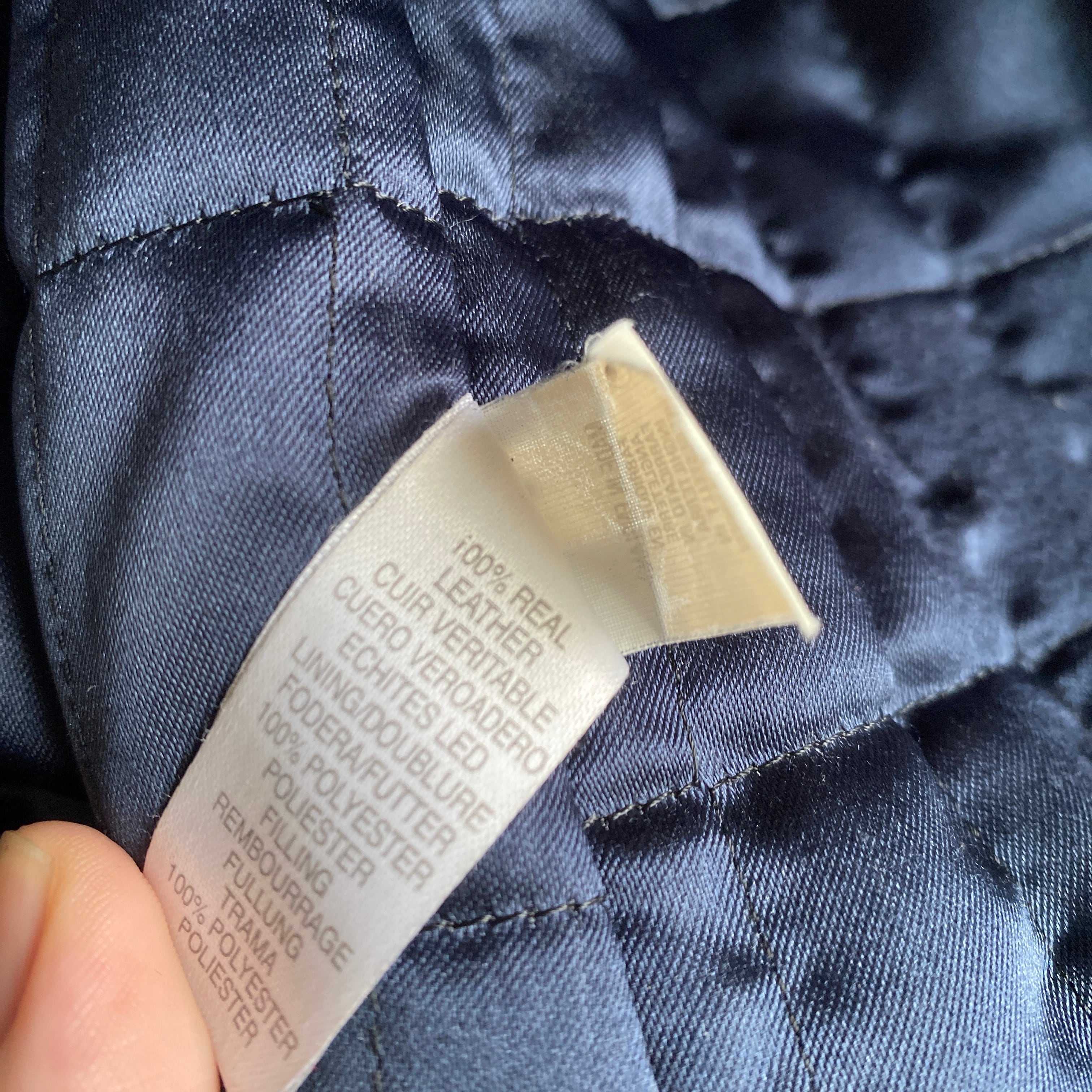 90s Paul Smith Jeans leather carcoat | CLOSE CLOTHES