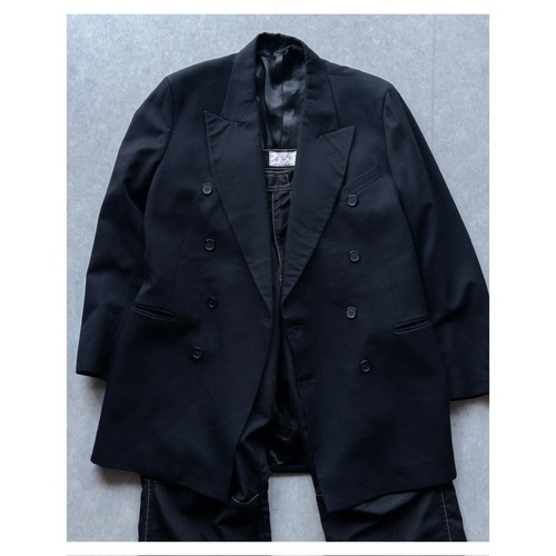 KATHARINE HAMNETT LONDON Wool Double Breasted Tailored Jacket