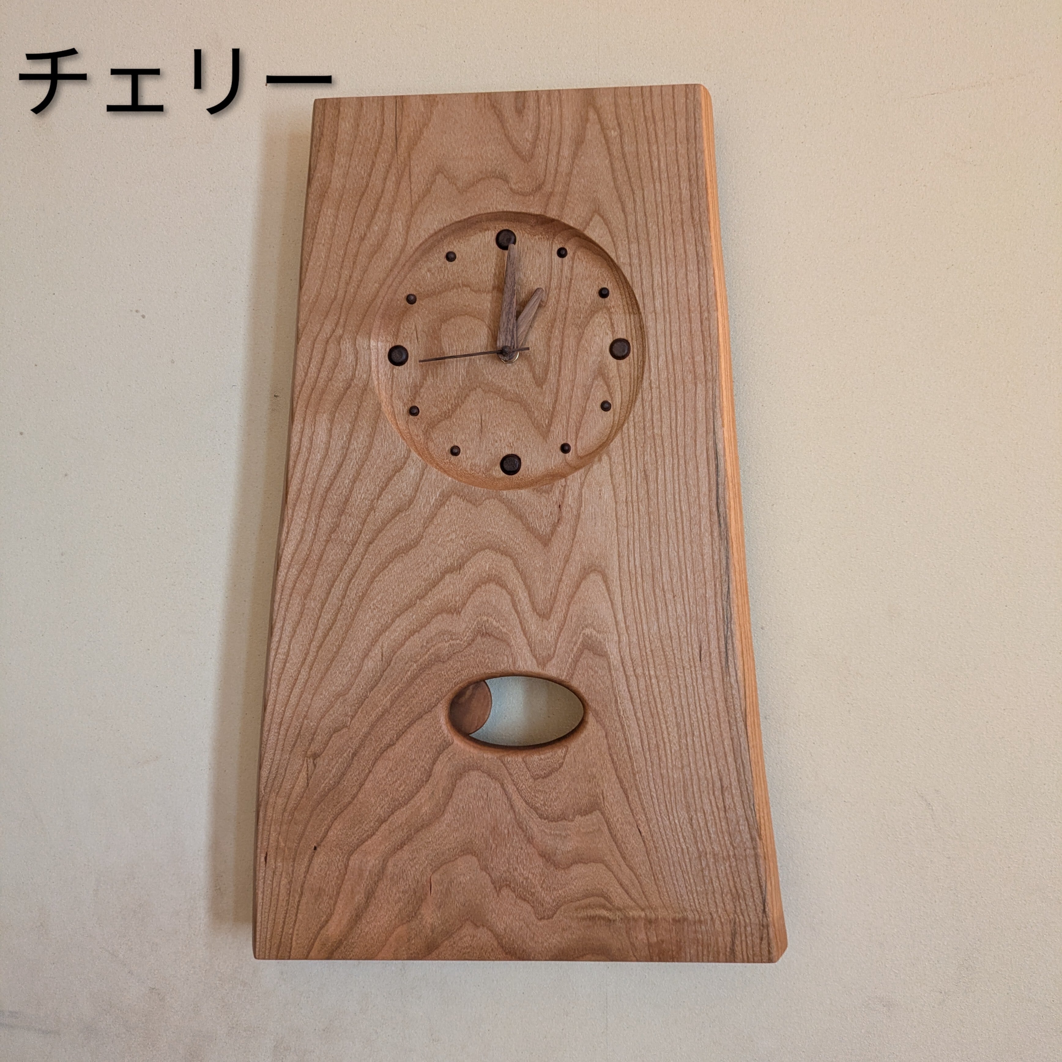 耳付振り子時計（クウォーツ式） | 飛騨高山 家具工房雉子舎オンライン