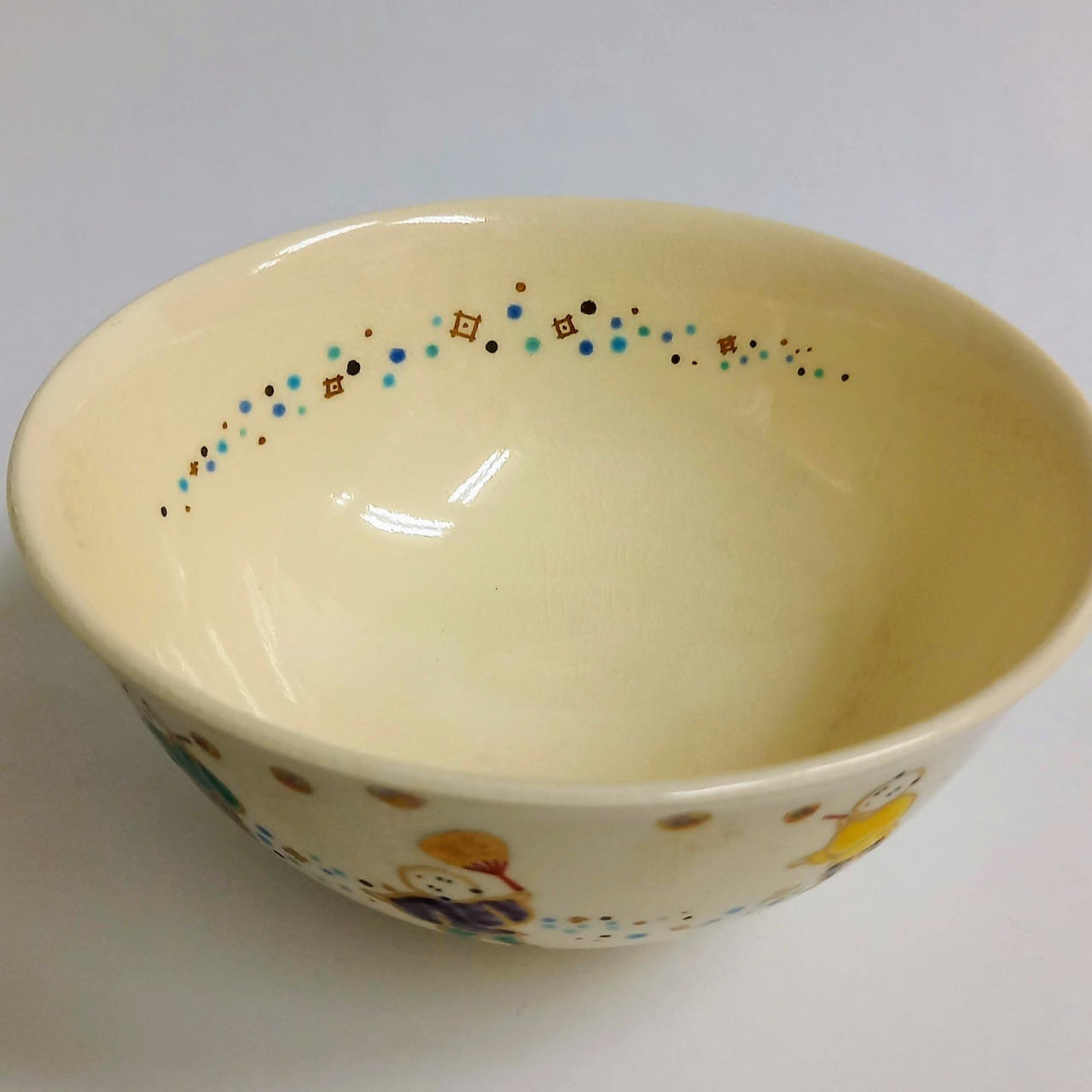 新古】茶碗 色絵 蛍手 唐子 橋本美峰 共箱入 CWN020 | 錦玉堂 新古】茶碗 色絵 蛍手 唐子 橋本美峰 共箱入 CWN020 | 錦玉堂
