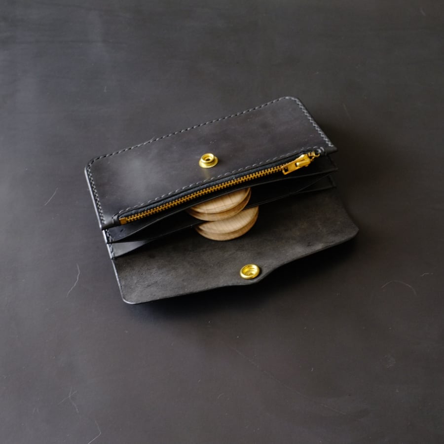在庫品】ロングチョッパーウォレット 壱 ATLANTICA Etrusco 参層式