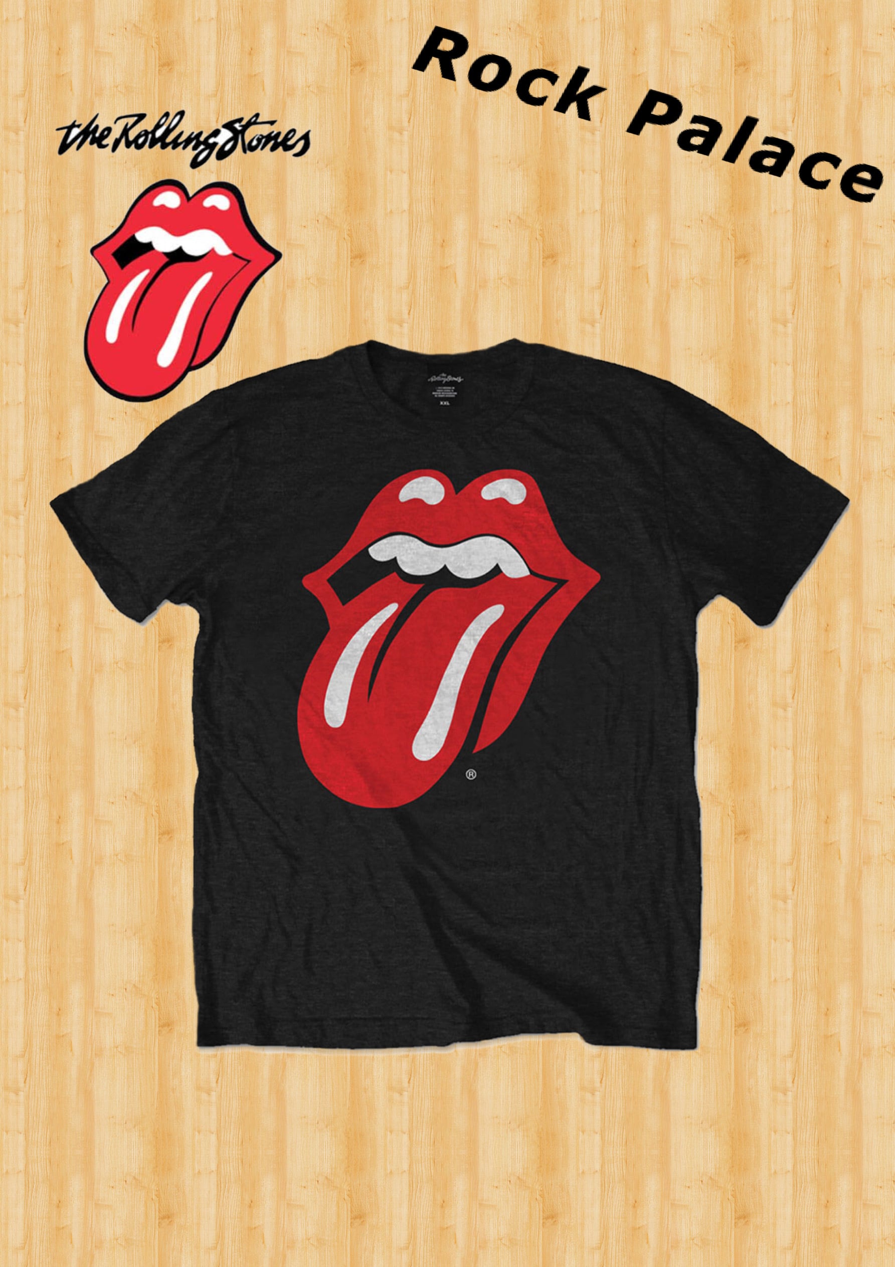 The Rolling Stones ： Classic Tongue Tシャツ | ロックTシャツ