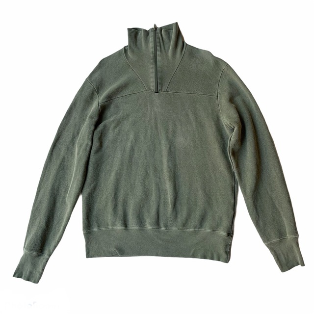 Martin Margiela / Half zip knit top
